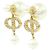 Orecchini a goccia Christian Dior Tribal E1811TRICY Bianco - vista 2