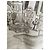 Monnalisa Kleid mit Paris-Print 10 a Weiß - Ansicht 8