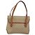 Céline Celine Vintage Macadam Canvas and Leather Beige - vista 2