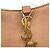Mini borsa Yves Saint Laurent in pelle di vitello beige - vista 11