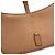 Mini borsa Yves Saint Laurent in pelle di vitello beige - vista 6