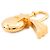Hermès Cadena Shooting Star Metal Charm D'oro - vista 2