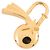 Hermès Cadena Shooting Star Metal Charm D'oro - vista 3
