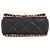 Borsa a tracolla mini Chanel Matelassé Nero - vista 3