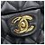 Timeless Chanel Classic Matelassé Schultertasche mit Kette Schwarz - Ansicht 16
