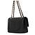 Timeless Chanel Classic Matelassé Schultertasche mit Kette Schwarz - Ansicht 2