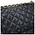 Bolsa de Ombro Chanel Matelassé em pele de cordeiro Preto - vista 11