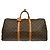 Louis Vuitton Keepall Bandoulière Monogram 55 Marrone