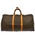 Louis Vuitton Keepall Bandoulière Monogram 55 Marrone - vista 2
