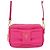 Borsa a tracolla Prada Ribbon in nylon e pelle Rosa
