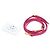Borsa a tracolla Prada Ribbon in nylon e pelle Rosa - vista 13