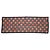 Hermès Long Stole Silk Muslin Borduc Medallion Nero Multicolore Arancione