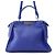 Fendi Peekaboo Selleria Regular Lederhandtasche Blau