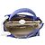 Fendi Peekaboo Selleria Regular Lederhandtasche Blau - Ansicht 6