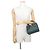 Borsa a mano piccola in pelle Gucci Diana Bamboo Verde - vista 4