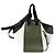 Borsa a tracolla in pelle Loewe Hammock Nero Bianco Cachi