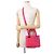 Borsa Christian Dior Lady Cannage Small in pelle di agnello Rosa - vista 5