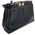 Fendi Peekaboo Regular Lederhandtasche Schwarz - Ansicht 12