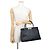 Fendi Peekaboo Regular Lederhandtasche Schwarz - Ansicht 4