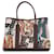 Hermès Hermes Garden PM Tote Bag Beige Cream Caramel Damier ebene