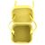 Céline Borsa a tracolla Celine Small Triomphe in pelle box Giallo - vista 5