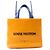 Louis Vuitton Saffron Leder Tote Bag Golden