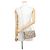 Portafoglio con catena Louis Vuitton Monogram Empreinte Grigio - vista 4