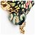 Louis Vuitton Limited Edition Stephen Sprouse Monogram Vernis Leopard Heart Coin Case Negro - vista 8