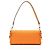 Bolso de hombro Small Gucci GG Canvas Luce Naranja - vista 3