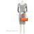 Bolso de hombro Small Gucci GG Canvas Luce Naranja - vista 5