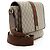 Gucci GG Supreme Ophidia Medium Flap Messenger Marrone Beige - vista 2