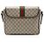 Gucci GG Supreme Ophidia Medium Flap Messenger Marrone Beige - vista 3