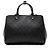 Borsa Satchel Louis Vuitton Monogram Empreinte Montaigne GM Nero - vista 3