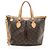 Louis Vuitton Monogram Canvas Palermo PM Tote Braun