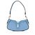 Borsa a tracolla Gucci GG Canvas Moon Side Blu