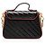 Gucci Matelasse Leather Torchon GG Marmont Mini Top Handle Nero - vista 3