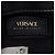Bolsa de aba pequena Medusa Square em couro acolchoado Versace Preto - vista 7