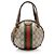 Borsa Mini Basketball Gucci GG Supreme Ophidia Marrone Beige