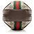 Borsa Mini Basketball Gucci GG Supreme Ophidia Marrone Beige - vista 4