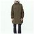 Autre Marque visvim SIX-FIVE FISHTAIL PARKA Parka Fishtail de lana y lino Verde Verde oliva - vista 3