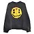 Autre Marque Saint Michael × Cactus Plant Flea Market CP_CREW SWT Cotton Sweatshirt Schwarz