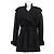 Abrigo de Tweed Chanel P73338 Negro
