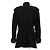 Abrigo de Tweed Chanel P73338 Negro - vista 5