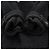 Abrigo de Tweed Chanel P73338 Negro - vista 7