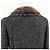 Chaqueta Chanel de Tweed y Piel de Conejo Castaño Gris antracita - vista 15