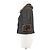 Chaqueta Chanel 05A P26778 de tweed de lana con estampado de espiga Castaño Gris antracita - vista 4