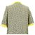Louis Vuitton Tweed-Kleid Blau Gelb - Ansicht 14