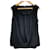 Autre Marque Top sin mangas con cintas Rene basic Negro