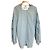 Autre Marque Blusa de manga larga de seda ESLOW Azul Azul claro