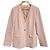 Autre Marque Chaqueta ANAYI OX Stretch sin cuello Rosa